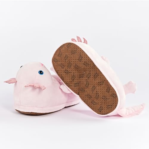 Image of Kids Animal Slippers, Soft Fuzzy Cozy House Shoes
