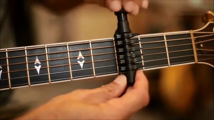 Capodastre Spider Pour Guitare Acoustique Et Électrique - Capo Créatif Pour Accords Et Tunings Originaux