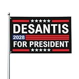 Desantis For President Ron Desantis 2028 Flag 3x5 Ft Flags For Outside Garden House Decorations Banner Fade Weather Wind Resistant
