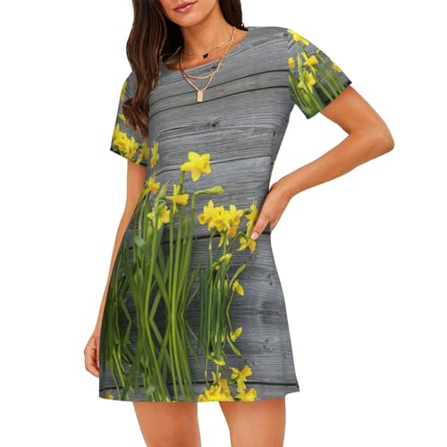 Chemise de nuit ample contre la chaleur nocturne, vêtements de nuit doux et frais du S au XXL