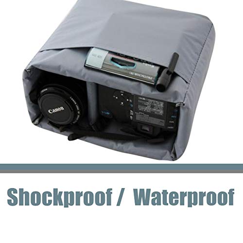 G-Raphy Camera Case Camera Bag Insert Portable Inner Bag Waterproof Shockproof For Dslr Slr Mirrorless Cameras, Lenses, Nikon, Canon, Sony,Panisonic And Etc #TOP5