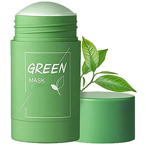Green Tea Purifying Clay Mask, Face Moisturizes Oil Control, Deep Clean Pore, Improves Skin,for All Skin Types Men Women(1PCS)
