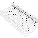 HAOCOO Boho Bathroom Rug 2'x 3' , Cotton Woven Washable Small Area Rugs with Tassels,Black and White Kitchen Rug Moroccan Tribal Throw Carpet Bath Mat Front Door for Living Room Kitchen Bedroom