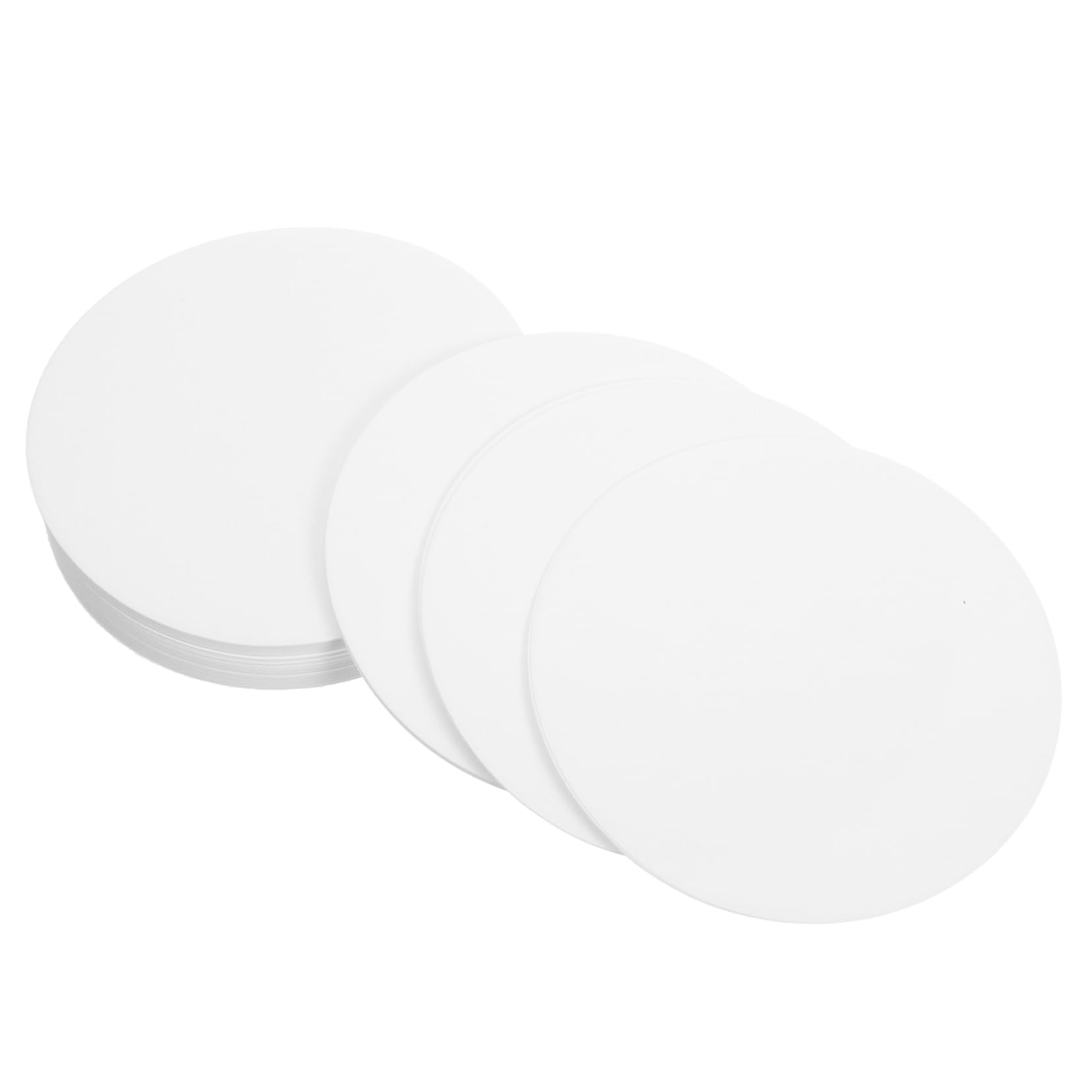 SOLUSTRE 100pcs Laboratory Absorbing Paper Qualitative Filter Paper Experiment Filtering Paper Labs Papers