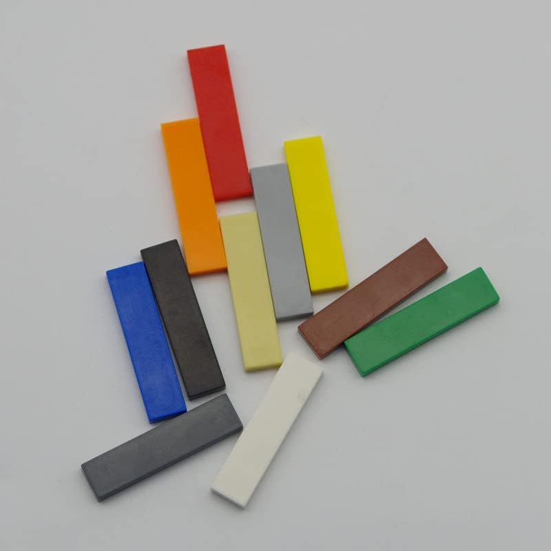 Miniatura 2 de Bloque de azulejos clásicos a granel, azulejos gris claro de 1x4, azulejos de construcción planos de 100 piezas, compatibles con piezas y piezas de