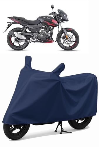 Image of CoverRide Heavy Duty Waterproof Scooty & Bike Cover for Bajaj Pulsar 180 - UV Resistant, Dustproof & Rain Protection, All-Weather Outdoor Cover for Bikes & Scooty with Buckle Straps