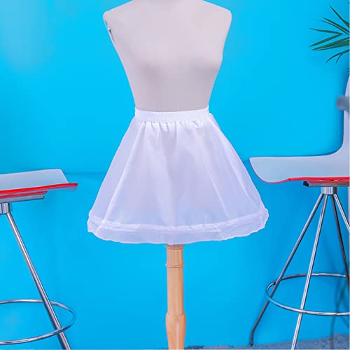 Little Girl Petticoat Underskirt Girl Crinoline Underskirt A-line Petticoat Short Underskirt for Dress with Hoop4