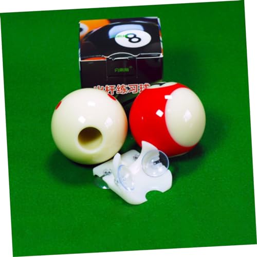 Boule de billard blanche Toyvian bille entraînement de remplacement table