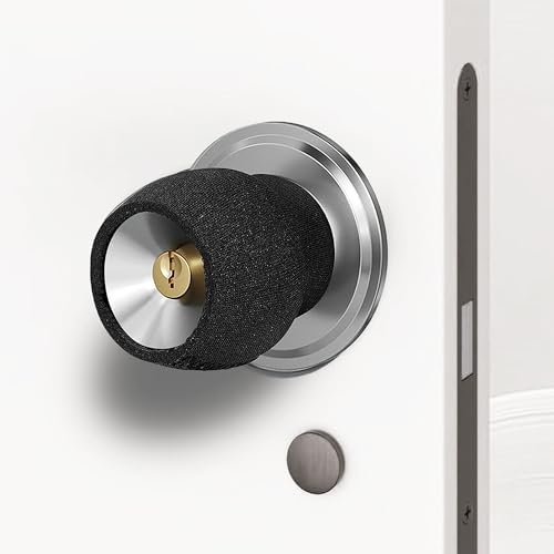 MDZDN Round Door Handle Covers, AntiScald Door Knob Cushion Cover, for
