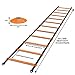 Soccer Training Equipment Agility Ladder Set, Sports Speed & Agility Training Equipment Kit with Cones & Drills, Speed Training Ladder for Footwork, Football Training Equipment