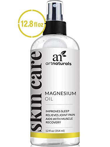 ArtNaturals Pure Magnesium Oil Spray 12 Oz - for Skin Application & Dermal