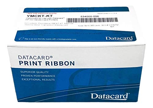 Datacard YMCKT-KT Full-Color Ribbon Kit for SP55, SP75 print