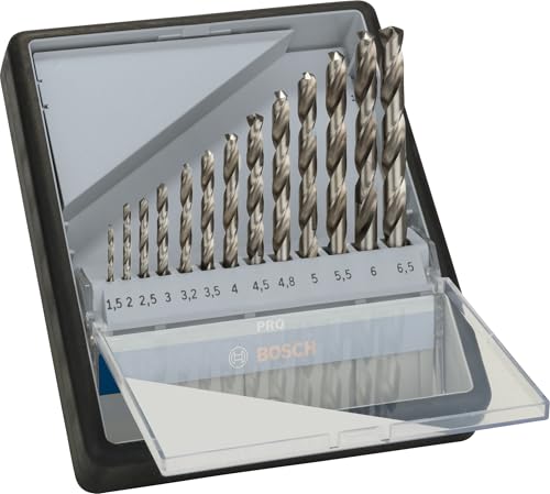 Bosch Jogo broca metal HSS-G Robust Line 1,5-6,5mm 13 peças