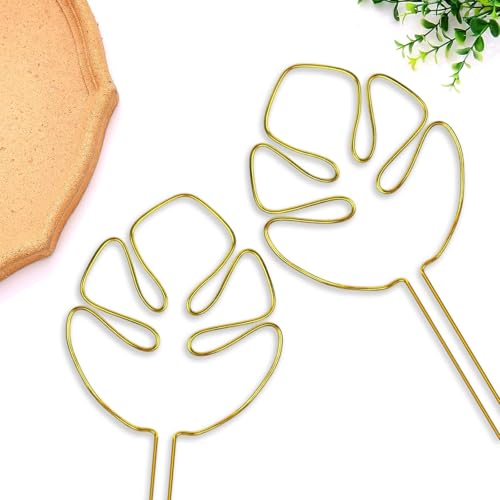  GIUSOBG 2 Pezzi Paletti per Piante Oro per Pomodoro Vite e Piante Rampicanti
| GIUSOBG Paletti Metalliche 28 cm per Pia