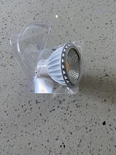 Teucer LED GU10 Bulb Warm White 3000k Dimmable White Body Pack of 10 - Image 4