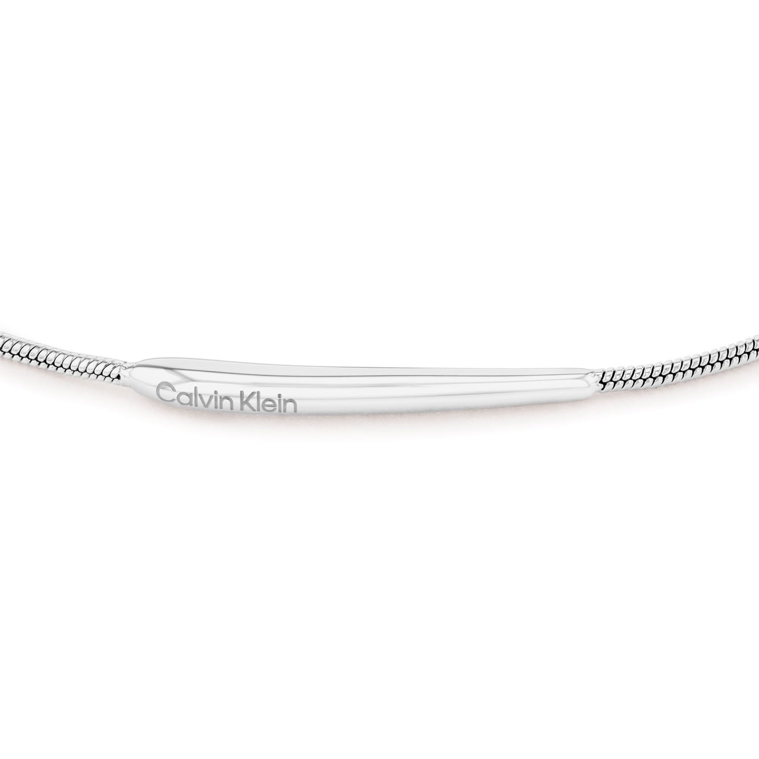 Calvin Klein Damska bransoletka z kolekcji wydłużone krople ze stali nierdzewnej - dostępna w kolorze srebrnym lub złotym