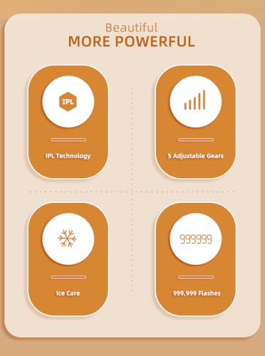 Image of SEMINO Oliver Ice-Cooling Technology IPL Hair Removal Laser Machine FDA-Approved, Laser Hair Removal Machine for Permanent Hair Reduction | Safe for Face, Bikini, Whole Body | 999999