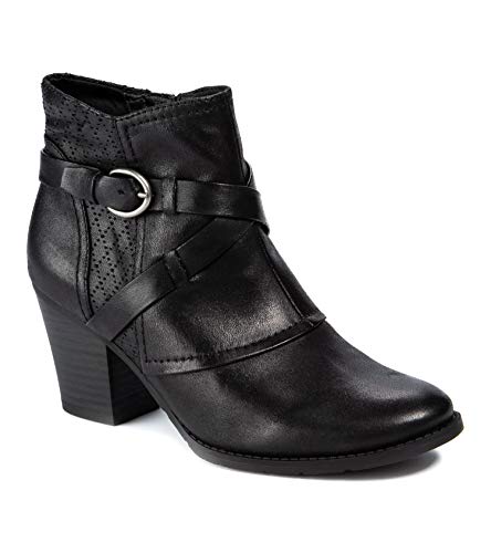 BareTraps Women's Launa Ankle Boot Black 9 M