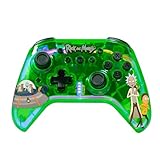 Blade - Mando Inalámbrico Rick and Morty? Oficial,Pro Controller Compatible con Switch 2 PC, Android, Bluetooth Baja Latencia, LED RGB, Gran Autonomía Blade - Mando Inalámbrico Rick and Morty? Oficial,Pro Controller Compatible con Switch 2 PC, Android, Bluetooth Baja Latencia, LED RGB, Gran Autonomía