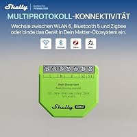 Shelly Dimmer Gen4 - WLAN Smart Dimmer, Matter-Zertifiziert, Dimmbare Lichter, Zigbee Lichtschalter, LED-Streifen, Zeitschaltuhr, Kein Neutralleiter, Kein Hub Еrforderlich, Alexa, Google & HomeKit (2) – Ansicht 3