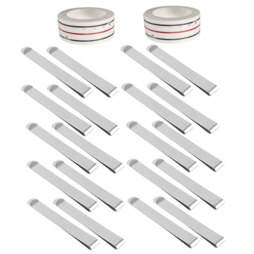 HAPINARY Set of Quilting Clips 1pc Garment Hemming Clip Ruler for Sewing Craft Knitting Clamp Hemming Clip for Handwork Stainless Steel