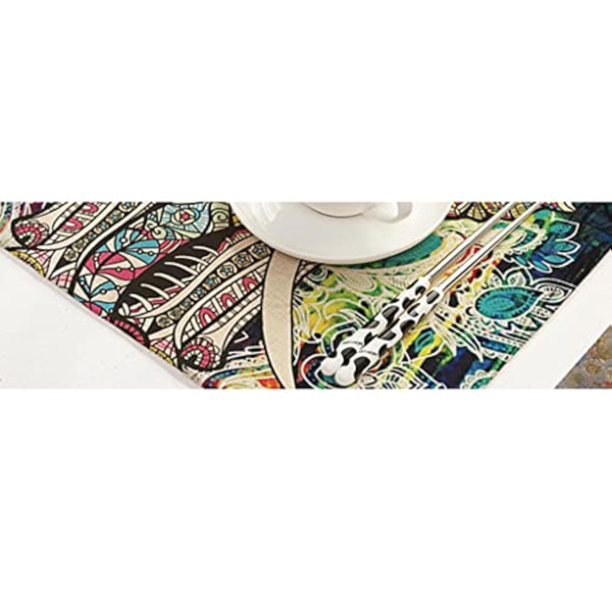 Elephant Pattern Insulation Bowl Placemat, Dining Pad