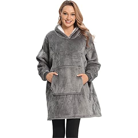 Cozyan Manta con Capucha Sudadera Calentita Grande Cover