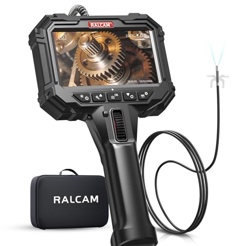 Ralcam Two-Way Articulating Borescope, 5.5mm/0.22in Slim Probe, 5