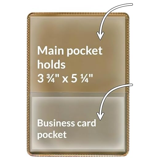 StoreSMART Gold-Back ID Card Holders
