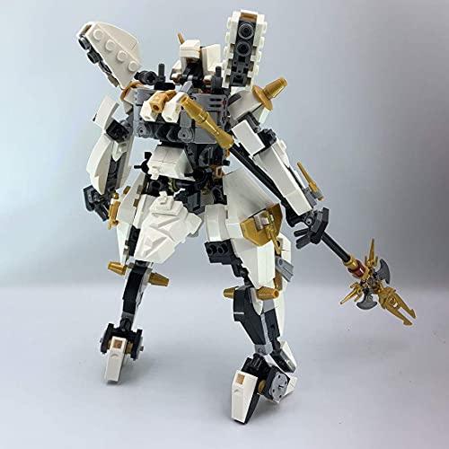 QIXIAOCYB XSuper MOC Simulation Mecha Modell, 460 Teile, DIY kleine Partikelbausteine, kreatives Zusammenbauen, Mecha… – Bild 8