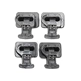 Havgufil Rear Seat Cushion Pad Clips 82137-SDA-003 for Honda Accord 2003-2012 Acura TSX 2009-2014 Accord Crosstour Insight, Acura RL TL, Replace 82137SDA003, Black, 4 Pack