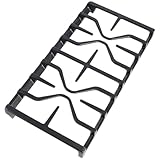 WB31X27151 WB31X24736 Cast Iron Stove Burner Grate Replacement for GE Gas Range Part19.6’’ x 10'' Replacement GE Surface Burner Side Grate General Electric Gas Cooktop Parts Cooking Grate Rack 1 Pack