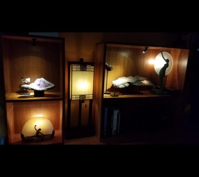 Image of 1.5W /2.5W Small LED Spot Light,5V Mini Spotlight with Dimmer and USB Power Plug,Closet Spotlight for Plants Jewelry Showcase Model Display Shelves (Warm White, 2.5W)