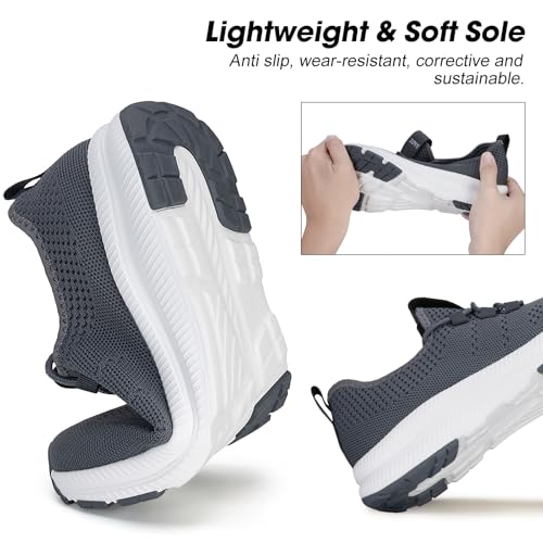 Image of ZOVE Wide Toe Box Shoes Women Extra Wide Width Sneakers Ultra Light Road Running Shoes Non-Slip Tennis Sneakers Breathable Walking Athletic
