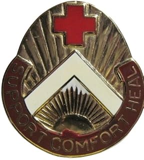Pin Army Crest Di Dui Cb Clutchback 352Nd Evac Hospital P-23 USA Evacuation