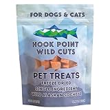 Freeze Dried Sockeye Salmon Pet Treats for Dogs & Cats, Human Grade, Fisherman Direct, Premium Wild Caught Alaskan, Single Ingredient, Omega 3, Natural Healthy Dog Training Treats, Made in USA