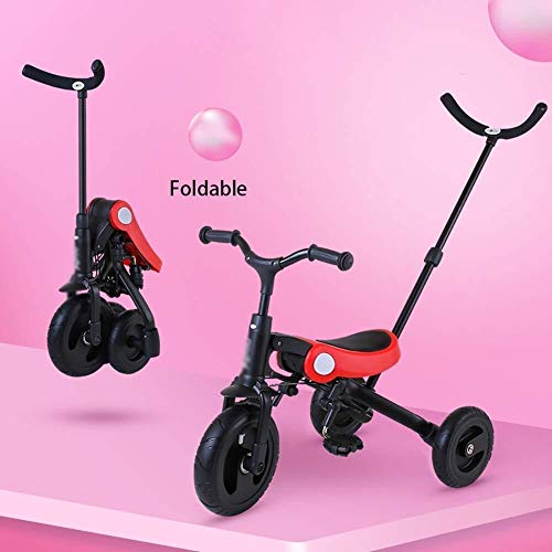 Buy Discount Kids' Tricycles Children's Tricycle Pedal Bicycle 2-3-6 Years Old Baby Bicycle, Foldabl...