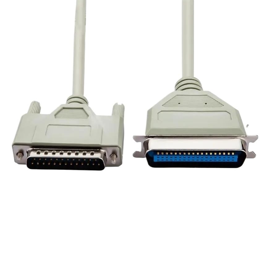 DB25 do CN36 równoległy szeregowy IEEE-1284 kabel do transmisji danych do portu równoległego drukarki/kopiarki/skanera i innego sprzętu (2,8 m)