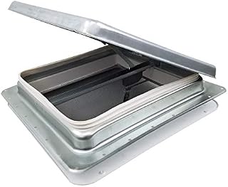14" RV Roof Vent w/Low Profile Metal Lid 75111-C