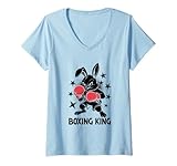 Photo Gallery donna a bunny boxing king boxer sport forza palestra atleta boxe maglietta con collo a v Photo Gallery donna a bunny boxing king boxer sport forza palestra atleta boxe maglietta con collo a v