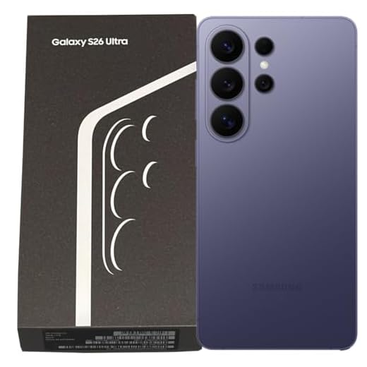 Samsung Galaxy S26 Ultra 5G (​​​UK​ Version)​ SM-S948B​ 512GB ​Storage 12GB RAM​ Android 16​ Factory Unlocked ​Smartphone​​ (Cobalt Violet)