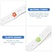 Milisten 40pcs Infant Diaper Buckle Set Elastic Fastening Clips for Cloth Diapers Baby Nursery Supplies Easy to Use Secure Fastening for Toddlers Random Style