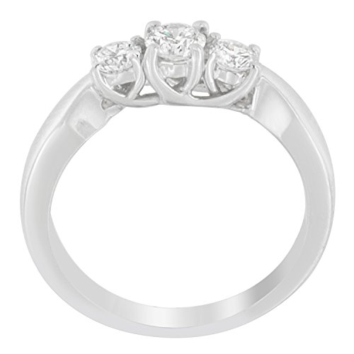 Original Classics 14K Two-Toned Gold Round-Cut Diamond Ring (1/2 Cttw, G-H Color, SI2-I1 Clarity) - Size 6-3/4