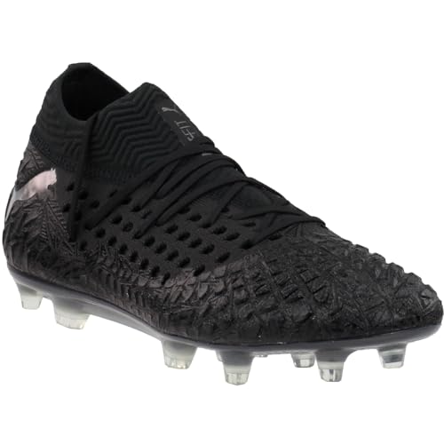 PUMA Puma Mens Future 4.1 Netfit Firm Ground Soccer Cleats Cleated, Firm Ground - Black - Size 13 D
