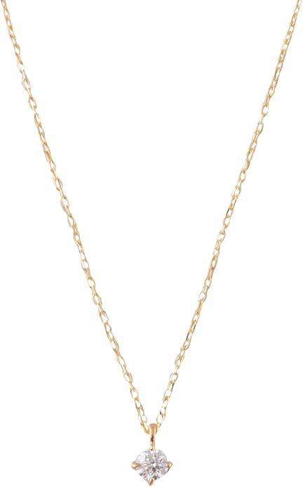 Amazon | (エテ) ete K18 ダイヤモンド 0.1ct ネックレス