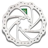 CONTEC Fahrrad-Bremsscheibe CDR-1 IS, 6-Loch, Edelstahl, 160mm, ca. 130g, hitzebeständig, hohe Bremskraft, langlebig, einfache Montage, leicht, silber