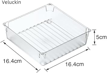 14-Piece Clear Plastic Storage Container Set with Lids