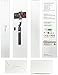 Selfie Stick Tripod with Light, 45'' Selfie Stick with Wireless Remote, Portable Phone Tripod Compatible with iPhone 16/15 Pro Max/15/14 Pro/14/13, Samsung S22/ S23 Ultra/Android Smartphone