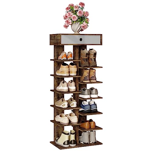 WOLTU Zapatero Estantería de 12 Niveles