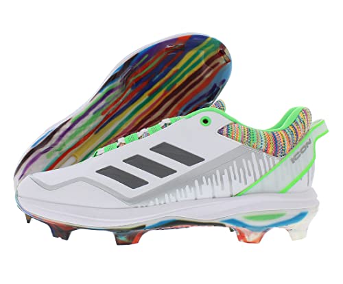 Tenis adidas Icon 7 Dripped Out TPU talla 16: domina el juego con estilo blanco y verde
